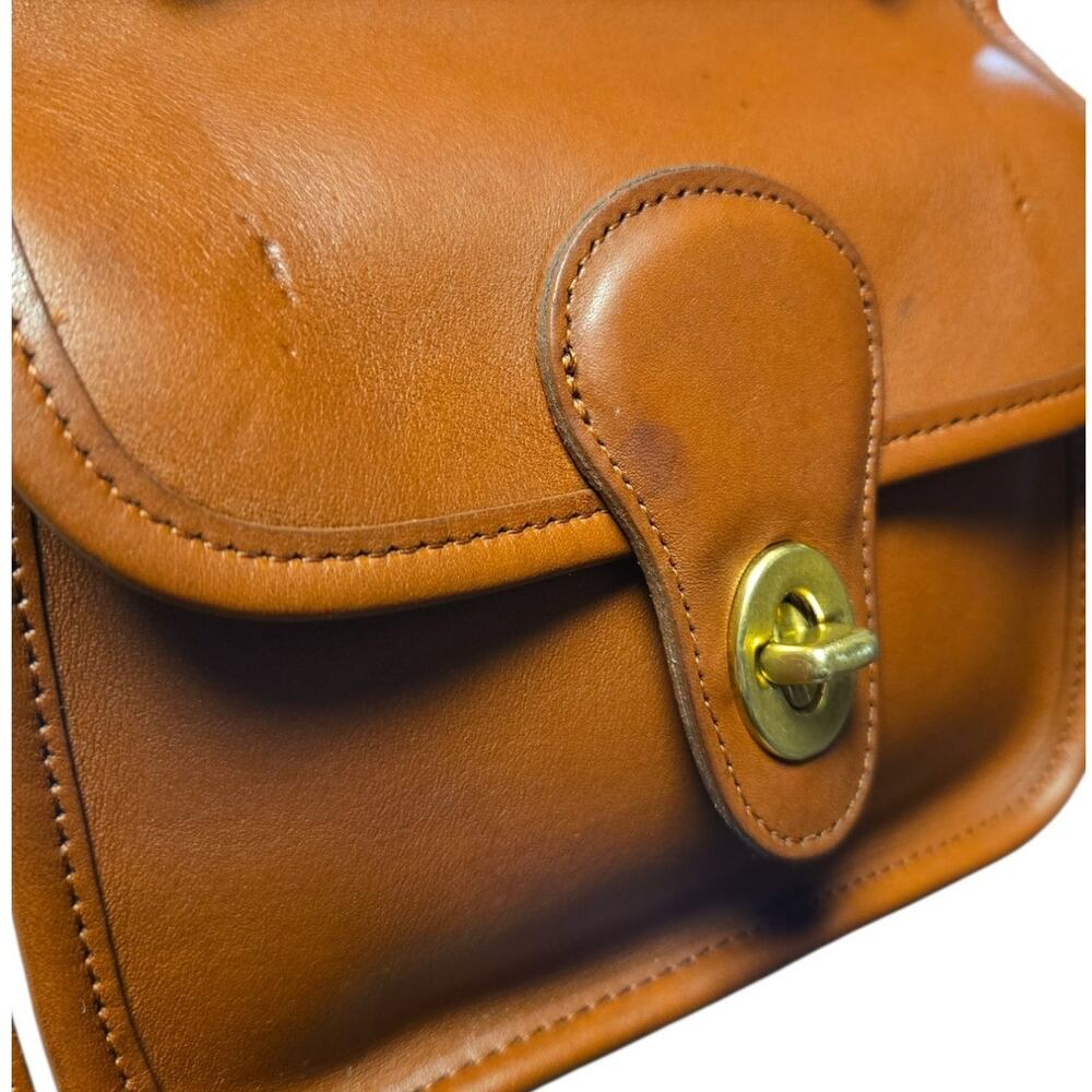 Vintage Coach Winnie 9023 British Tan Authentic Rare - Picture 6 of 10